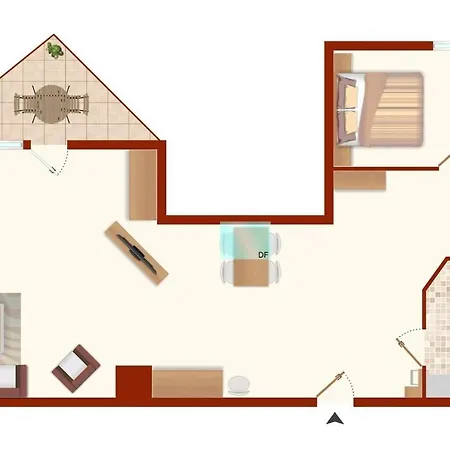 דירה Strandhotel-35 *